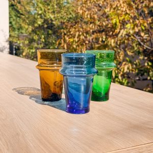 Lot de 6 verres Beldi BOK10.5 - Vert