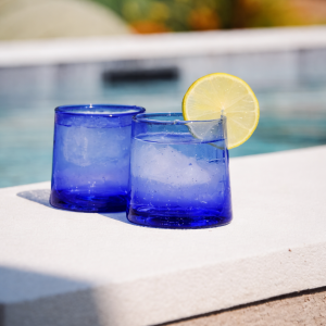 Lot de 6 verres Beldi FAR7 - Bleu (20cl)