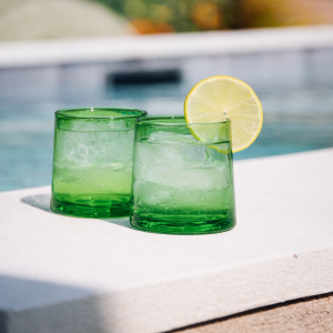 Lot de 6 verres Beldi FAR7 - Vert (20cl)