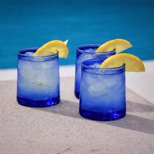 Lot de 6 verres Beldi FAR9 - Bleu (25cl)