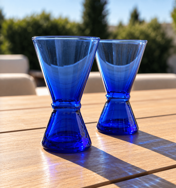 Verre à vin Beldi VM13 Bleu
